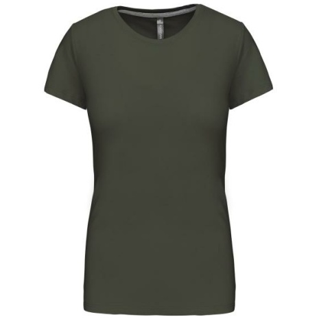 Dames t-shirt ronde hals korte mouwen