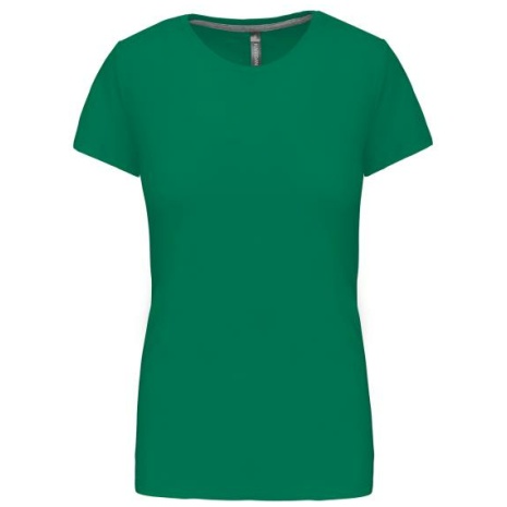 Dames t-shirt ronde hals korte mouwen