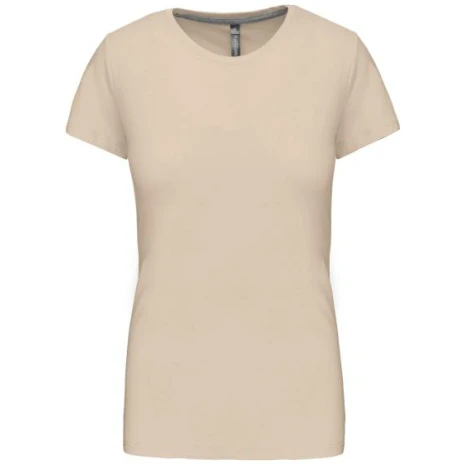 Dames t-shirt ronde hals korte mouwen