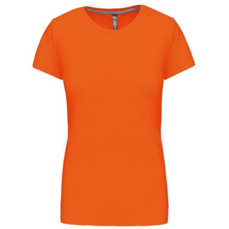 Dames t-shirt ronde hals korte mouwen