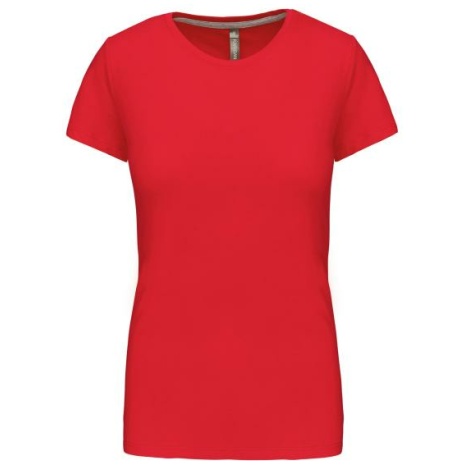 Dames t-shirt ronde hals korte mouwen