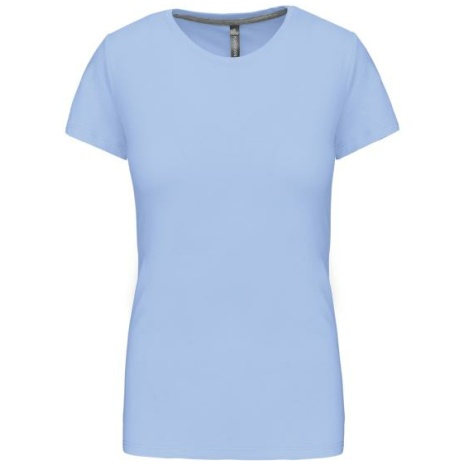 Dames t-shirt ronde hals korte mouwen