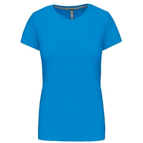 Dames t-shirt ronde hals korte mouwen