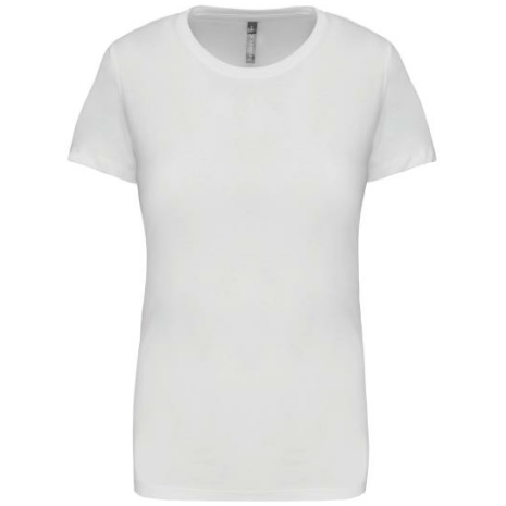 Dames t-shirt ronde hals korte mouwen