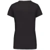 Dames T-shirt V-hals Korte Mouwen