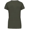 Dames T-shirt V-hals Korte Mouwen