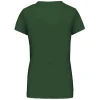 Dames T-shirt V-hals Korte Mouwen