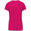 Dames T-shirt V-hals Korte Mouwen