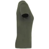 Dames T-shirt V-hals Korte Mouwen