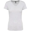 Dames T-shirt V-hals Korte Mouwen
