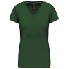 Dames T-shirt V-hals Korte Mouwen