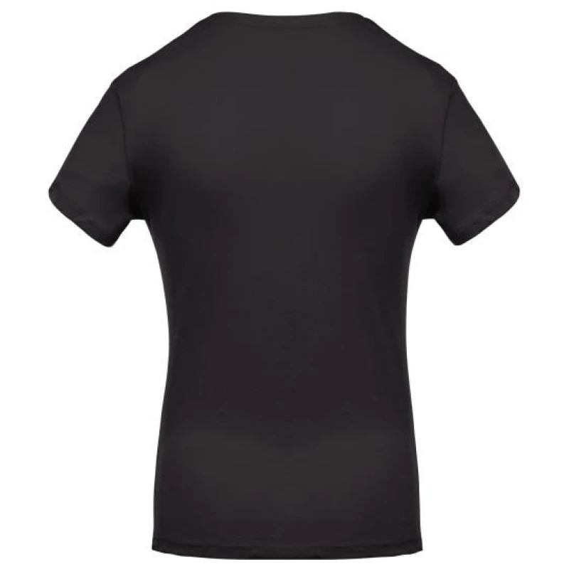 Ladies' short-sleeved V-neck T-shirt