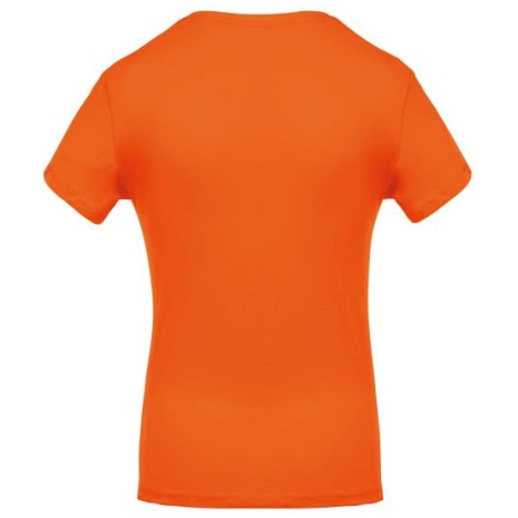 Ladies' short-sleeved V-neck T-shirt