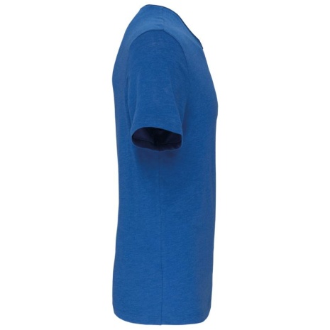 Bio T-shirt kraag met onafgewerkte rand korte mouwen