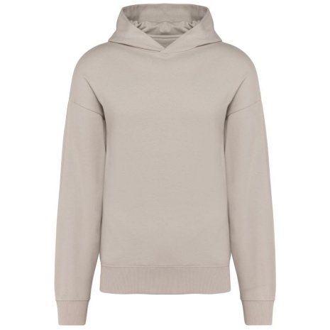 Oversized fleece sweater met capuchon