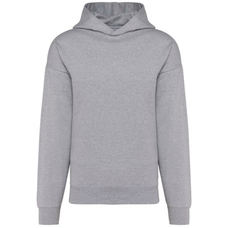 Oversized fleece sweater met capuchon