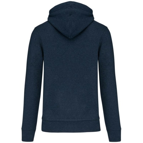 Ecologische herensweater met capuchon