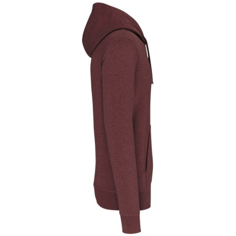 Ecologische herensweater met capuchon