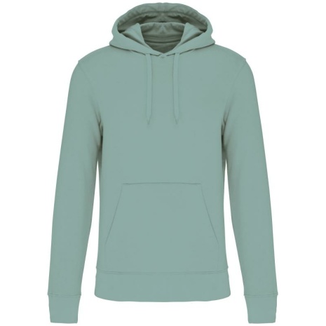 Ecologische herensweater met capuchon