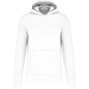 Ecologische kindersweater met capuchon