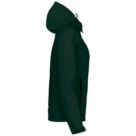 Dames softshell jas met afneembare capuchon