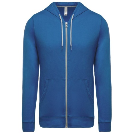 Hooded vestje van licht katoen