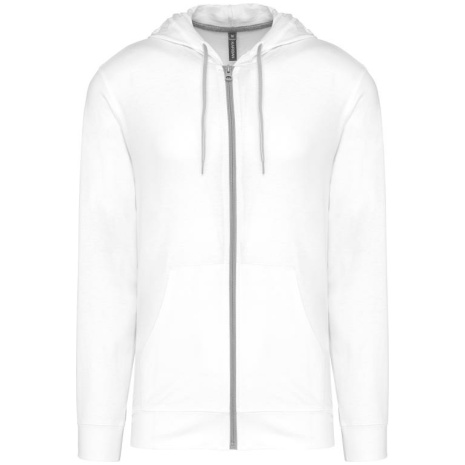 Hooded vestje van licht katoen