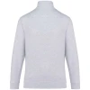 Sweater met ritskraag