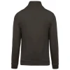 Sweater met ritskraag