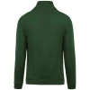 Sweater met ritskraag