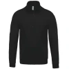 Sweater met ritskraag
