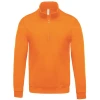 Sweater met ritskraag