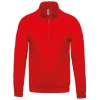 Sweater met ritskraag