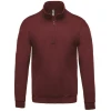 Sweater met ritskraag