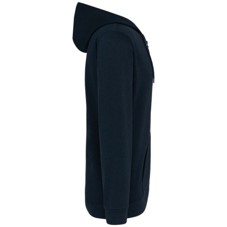 Sweater met rits en capuchon