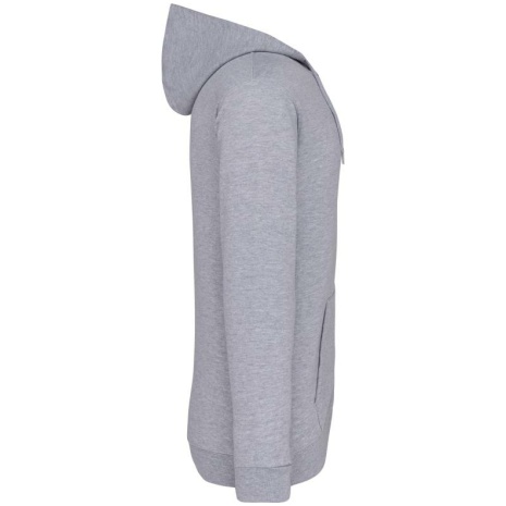 Sweater met rits en capuchon