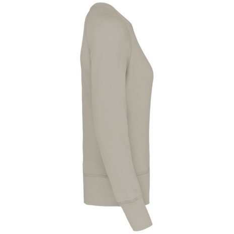 Damessweater BIO ronde hals raglanmouwen