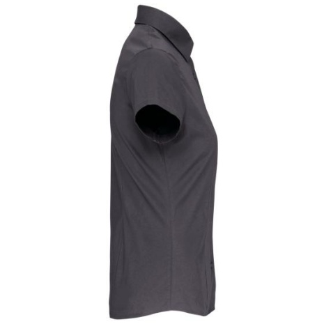 Dames stretch blouse korte mouwen