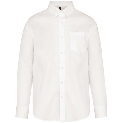 Heren non-iron overhemd lange mouwen