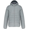 Men's lightweight hooded padded jacket