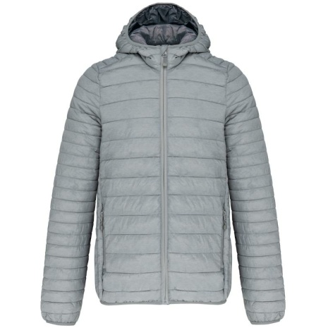 Men's lightweight hooded padded jacket