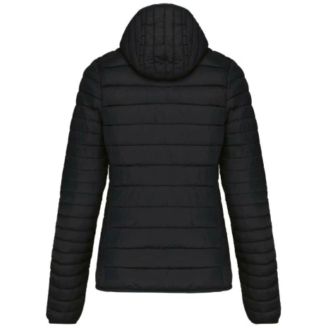 Ladies' lightweight hooded padded jacket
