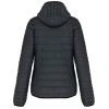 Ladies' lightweight hooded padded jacket