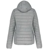 Ladies' lightweight hooded padded jacket