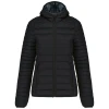 Ladies' lightweight hooded padded jacket