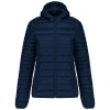 Ladies' lightweight hooded padded jacket