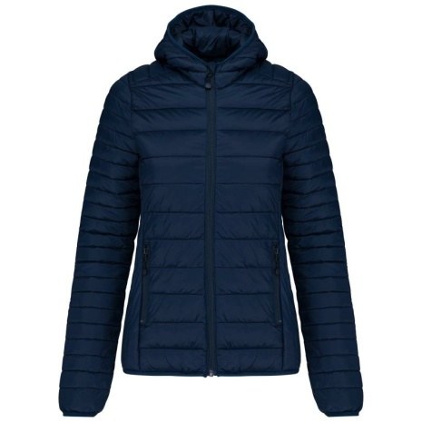 Ladies' lightweight hooded padded jacket