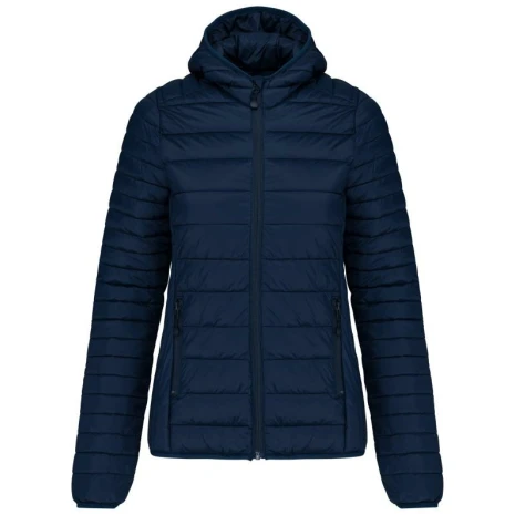 Ladies' lightweight hooded padded jacket