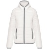 Ladies' lightweight hooded padded jacket