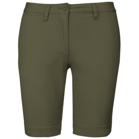 Dames chino bermudashorts